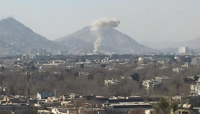 阿富汗首都,喀布尔,发生爆炸,受伤,法新社,市区,汽车炸弹,目击者,院子,内政部