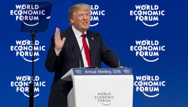 去达沃斯与世界“和解”：特朗普，你变了