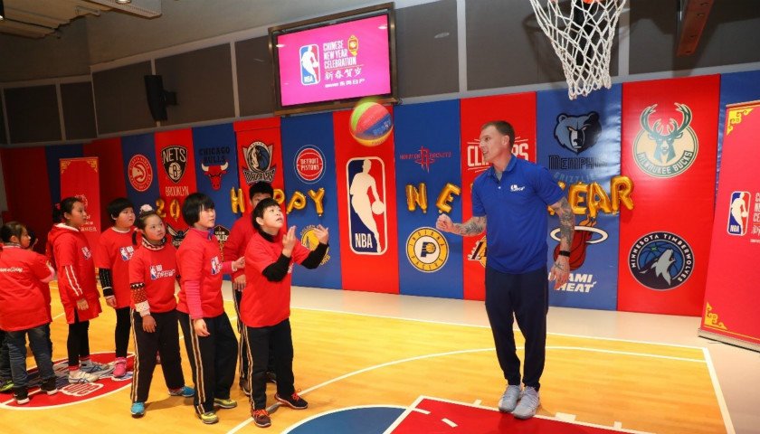 “白巧克力”贾森·威廉姆斯来华 助力NBA新春贺岁季