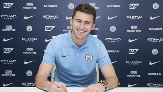 拉波尔特转会费再破队史纪录 曼城防线身价超2.25亿英镑