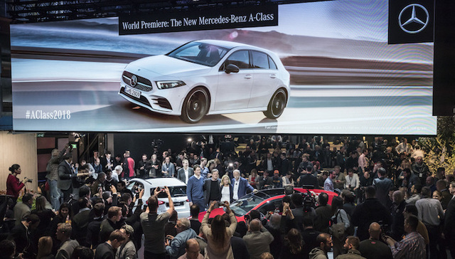 全球首发|第四代奔驰A级车已到达战场 三厢版今年北京车展亮相