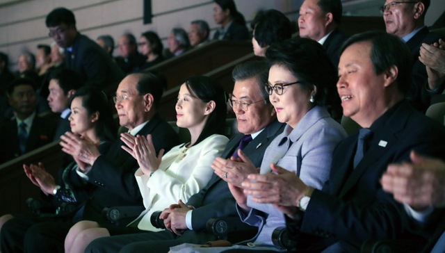 朝韩歌手合唱我们夙愿是统一 朝鲜代表团结束访韩期待再见