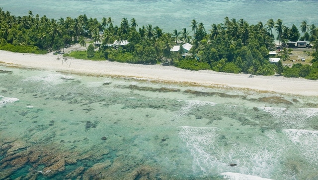 海平面因全球变暖加速上升 这个太平洋岛国面积却变大了