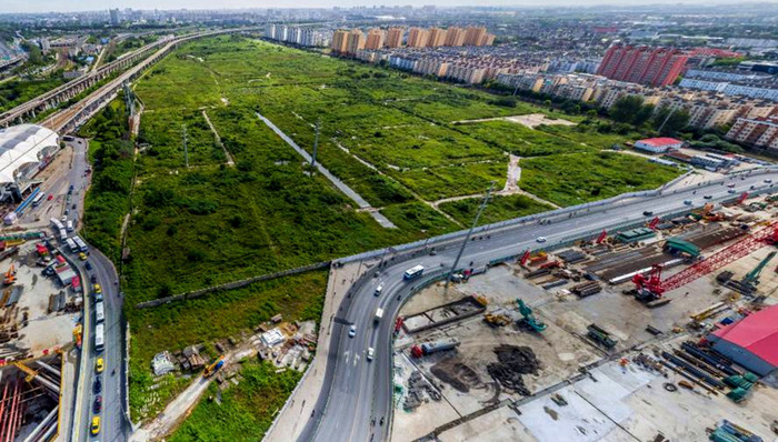 土地市场,浦东建设