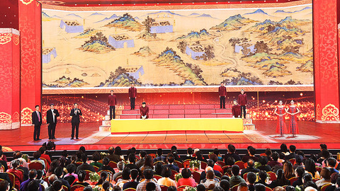 旷世奇珍《丝路山水地图》春晚惊艳亮相