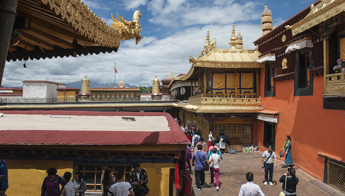 拉萨,大昭寺,火灾