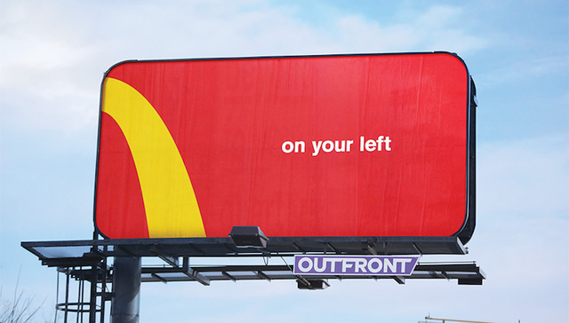 如何用“半个金拱门”找到最近的麦当劳？