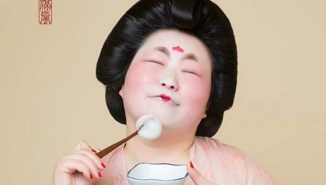 “最唐朝”的表情包美人火了 我们和她聊了聊