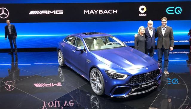 2018日内瓦车展重磅新车| 四门版奔驰AMG GT：搭载混动系统，最大马力816匹！