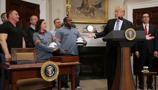 特朗普,钢铁、铝进口关税