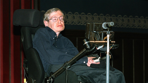 霍金三次中国行 曾寄语考生“未来将因你们而生”