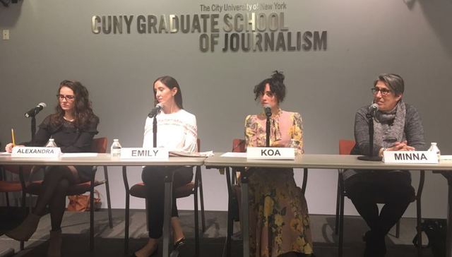 【现场】一年成就堪比律师行业30年 纽约女媒体人为“我也是”运动鼓与呼