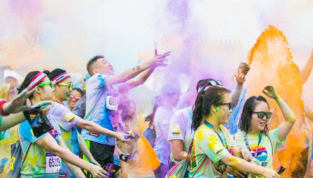 The,Color,Run;跑步