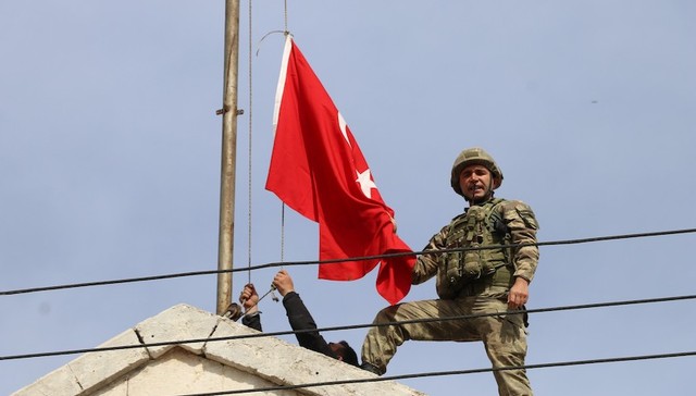 土耳其总统宣布：土军已完全控制叙阿夫林城区中心