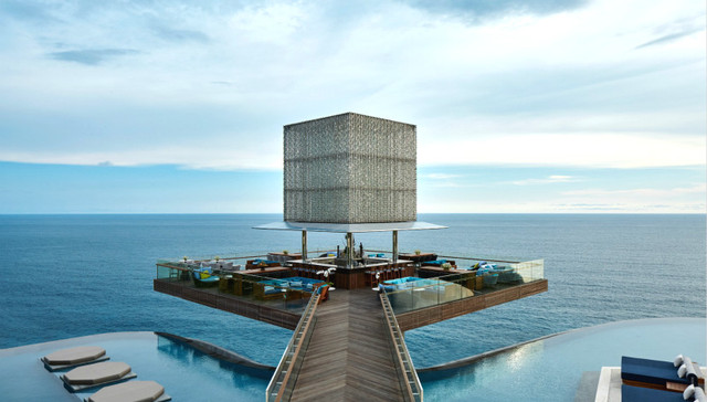 巴厘岛新开的无边泳池和悬崖酒吧，让你与自然更近一步