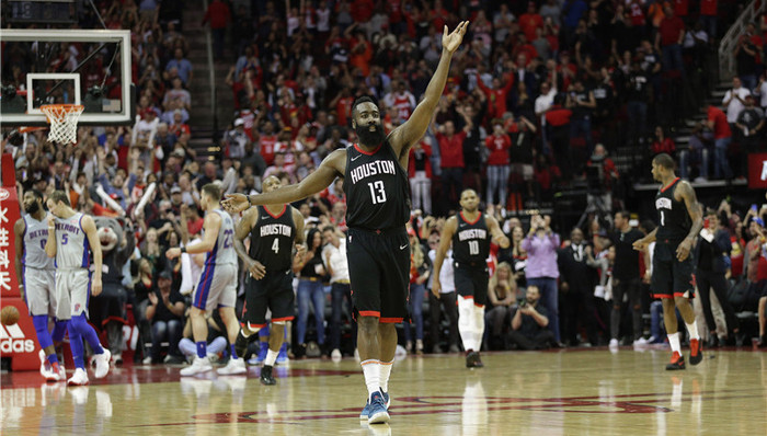 【体育晚报】火箭加时胜活塞平队史赛季胜场纪录 俄世界杯确定凭票免签