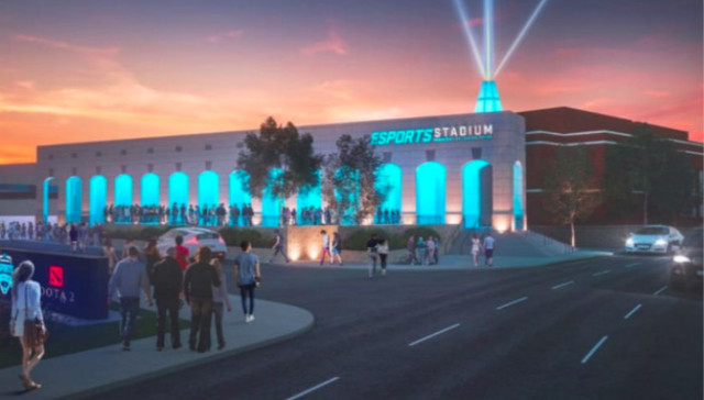 这家电子竞技体育馆太酷了