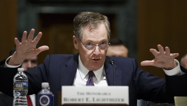 美贸易代表：6月前不会对华开征关税 中美有望谈判化解