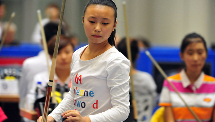 “00”后登陆中式台球世锦赛：台球是梦想，也是生活