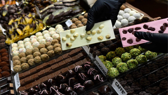 巧克力,好时,亿滋,雀巢