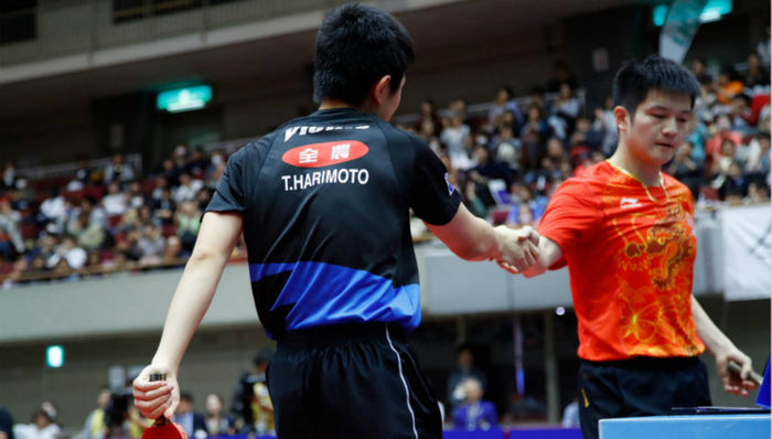 乒乓球亚洲杯;樊振东;张本智和;林高远