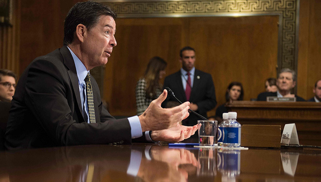 FBI前局长被炒后首次上电视发声：特朗普就像个黑帮老大