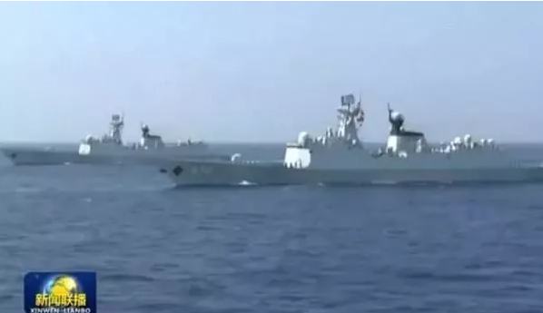 054A型导弹护卫舰。图片来源：侠客岛