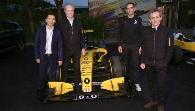 雷诺运动F1车队与天猫深化合作伙伴关系