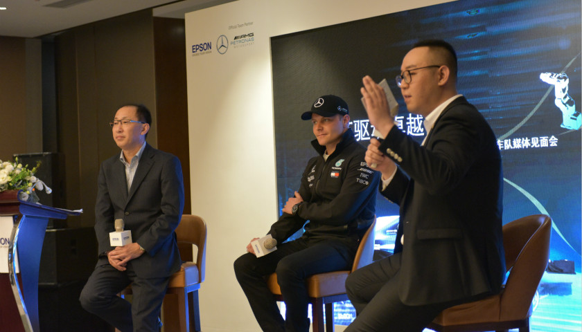 看中冠军品质 爱普生助力梅赛德斯车队