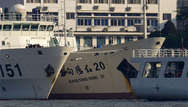 向阳红,日方,阻挠