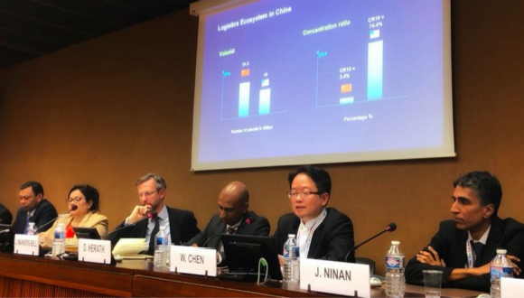 菜鸟联合国宣讲“新物流”方案获国际代表点赞