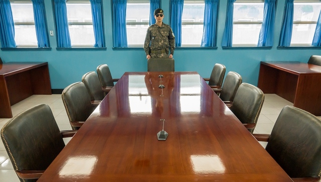 朝鲜,韩国,首脑热线,板门店