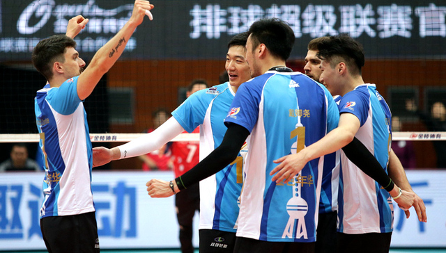 第14次登顶 上海胜北京夺男排联赛四连冠