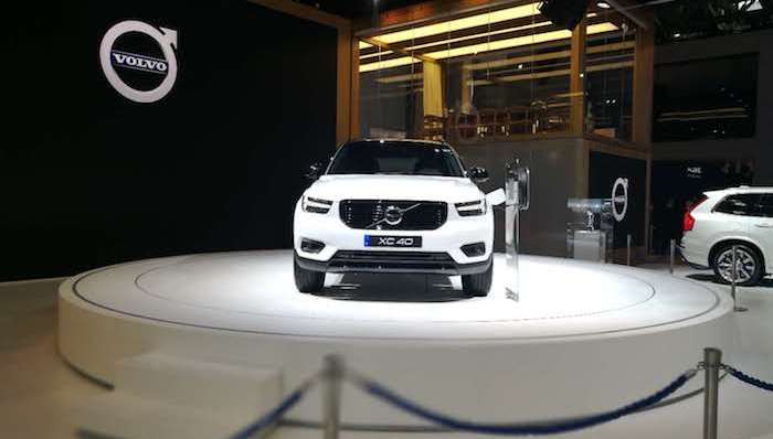 2018北京车展|XC40插电混动全球首发 沃尔沃2025年电动车销量占比50%