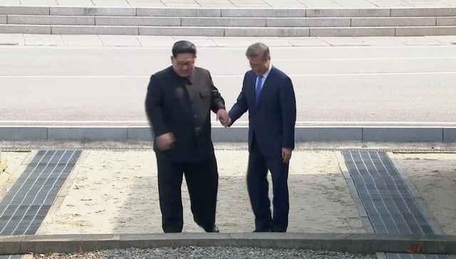 三八线,金正恩,朝核问题,会谈,韩朝,韩国总统,军事分界线,板门店,领导人,金正日