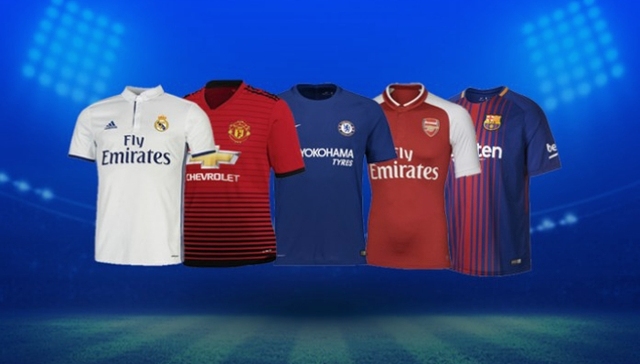 欧洲足坛俱乐部“卖胸”谁最贵？皇家马德里力压英超豪强