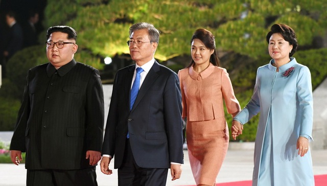 领导人,国际社会,朝核问题,此次,朝鲜半岛,外交部发言人,金正恩,中方,双边关系,板门店宣言