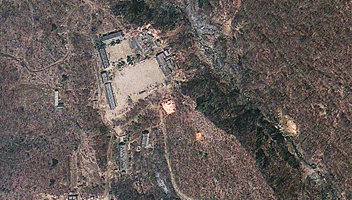 朝鲜,丰溪里,韩国,核试验