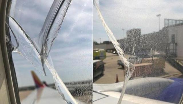 飞行途中舷窗突然爆裂 美国西南航空客机紧急迫降