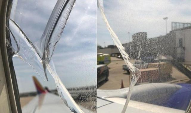 飞行途中舷窗突然爆裂 美国西南航空客机紧急迫降