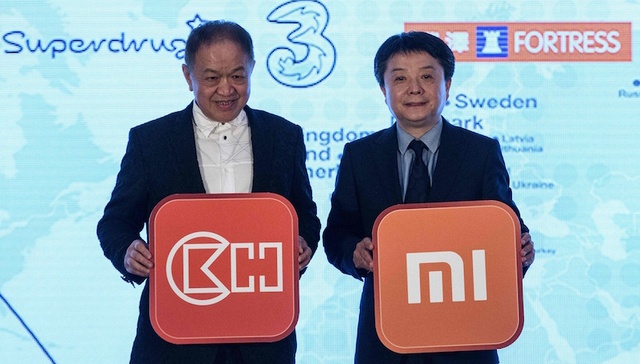 长和与小米组成全球策略联盟 将在17700家门店售小米设备
