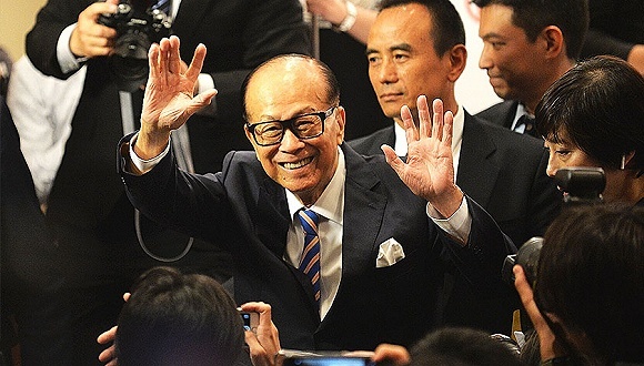 李嘉诚,地产商,股东