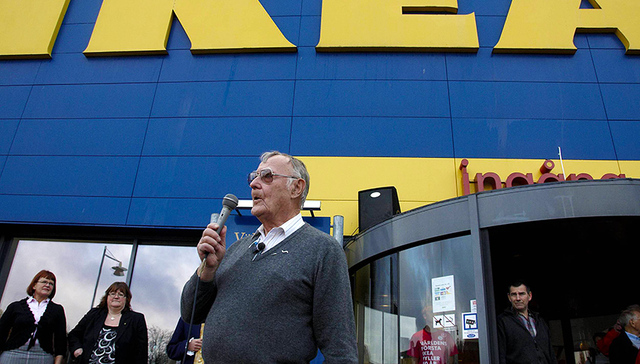 宜家帝国创造者英格瓦·坎普拉德：教父级的零售业大王