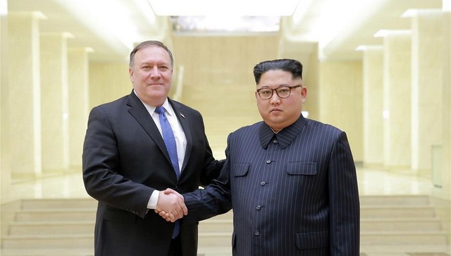 领导人,蓬佩奥,美方,美国国务卿,外交,特朗普,美国总统,朝鲜方面,金正恩,国会众议院