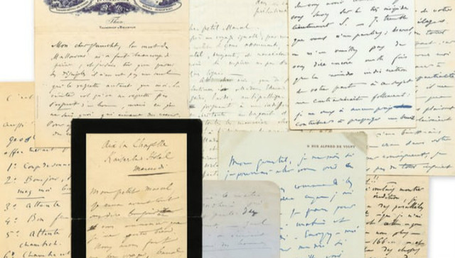 普鲁斯特的情书被拍卖：我希望你一直陪在我身边  但却要像伪装的上帝一样