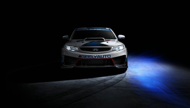 宽体套件上身 2018超吉联赛官方赛车涂装曝光