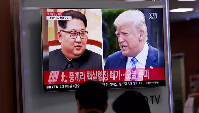 特朗普,谈判场,隐性担保,金正恩,核武器,朝鲜方面,会谈,公共外交,卡扎菲,平壤