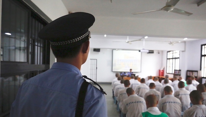 上海市新收犯监狱,开放日,模拟,还原,监狱民警,执法