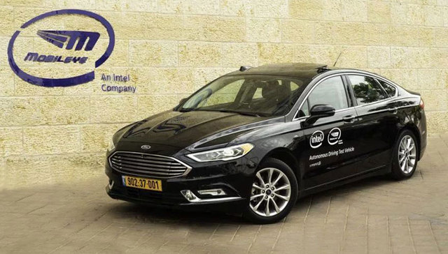 英特尔的无人驾驶测试车辆闯红灯