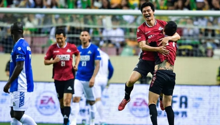 鹿晗,李毅,破门,比赛,企鹅,皮尔洛,马特拉齐,完美胸部,停球,巨星